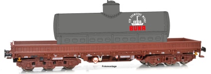 NPE Modellbau NW22234 - H0 - Schwerlastwagen Samms 4860 VEB Buna, DR, Ep. IV